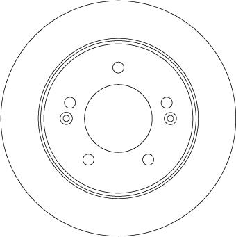 TRW DF6725 - Disque de frein cwaw.fr