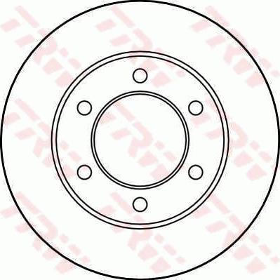 TRW DF1912 - Disque de frein cwaw.fr