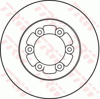 TRW DF1432 - Disque de frein cwaw.fr