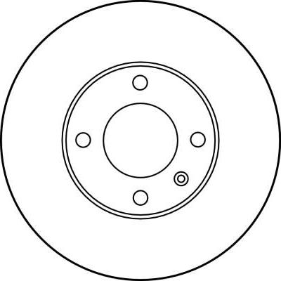 TRW DF1518 - Disque de frein cwaw.fr