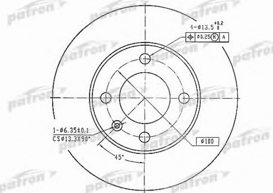 TRW DF1517BP - Disque de frein cwaw.fr