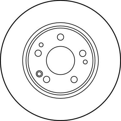 TRW DF1585 - Disque de frein cwaw.fr