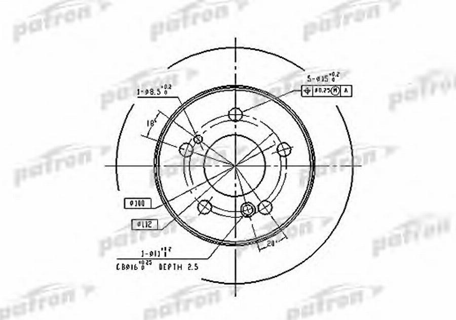 TRW DF1583BP - Disque de frein cwaw.fr