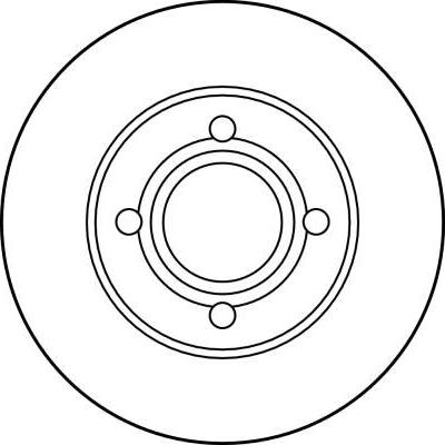 TRW DF1531 - Disque de frein cwaw.fr