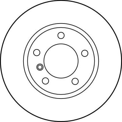 TRW DF1538 - Disque de frein cwaw.fr