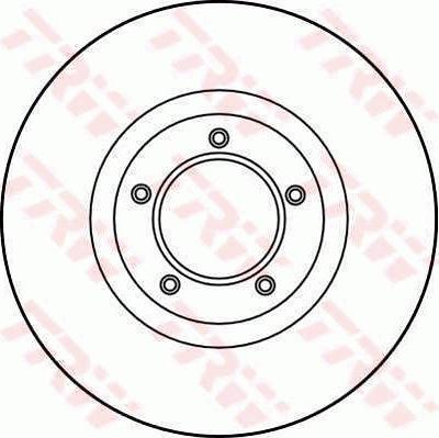 TRW DF1640 - Disque de frein cwaw.fr