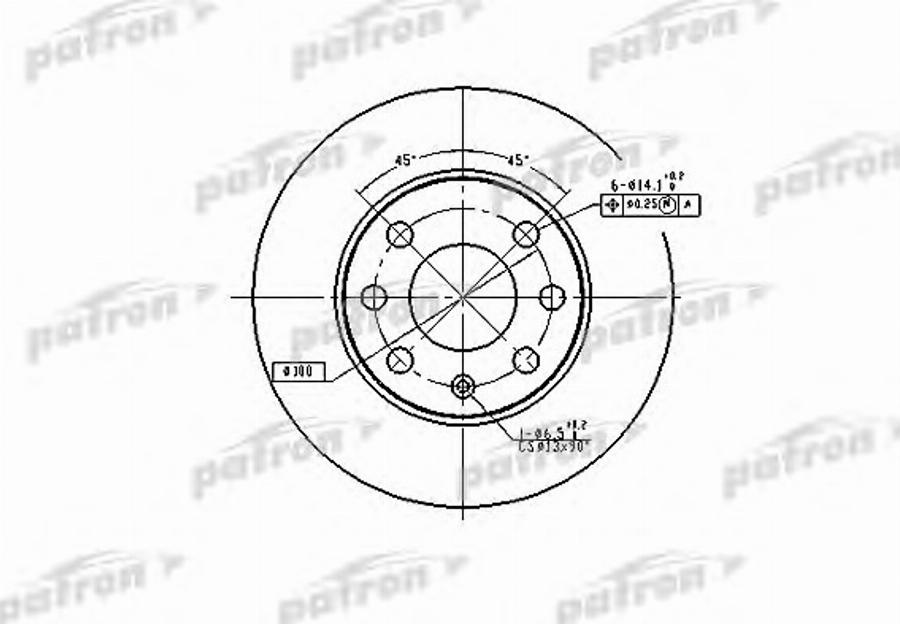 TRW DF1607BP - Disque de frein cwaw.fr