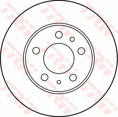 TRW DF1686 - Disque de frein cwaw.fr