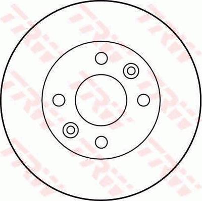 TRW DF1009 - Disque de frein cwaw.fr