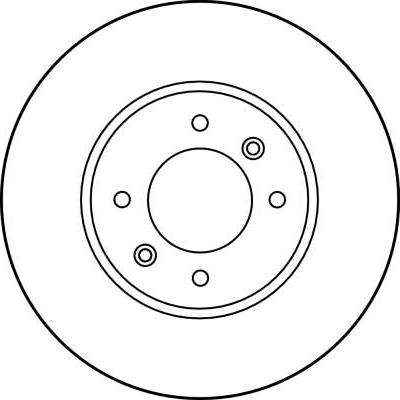 TRW DF1031 - Disque de frein cwaw.fr