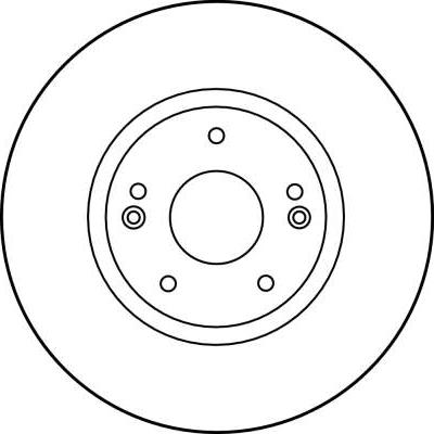 TRW DF1033 - Disque de frein cwaw.fr