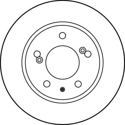 TRW DF1109 - Disque de frein cwaw.fr