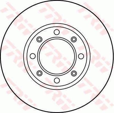 TRW DF1300 - Disque de frein cwaw.fr