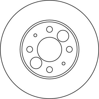 TRW DF1756 - Disque de frein cwaw.fr