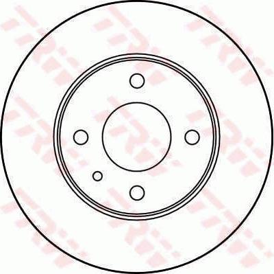 TRW DF1751 - Disque de frein cwaw.fr