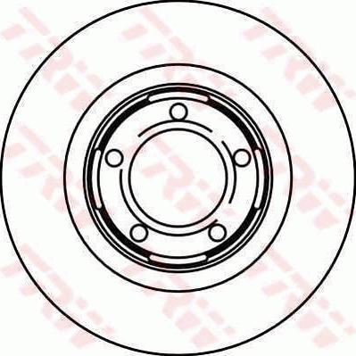 TRW DF1733 - Disque de frein cwaw.fr