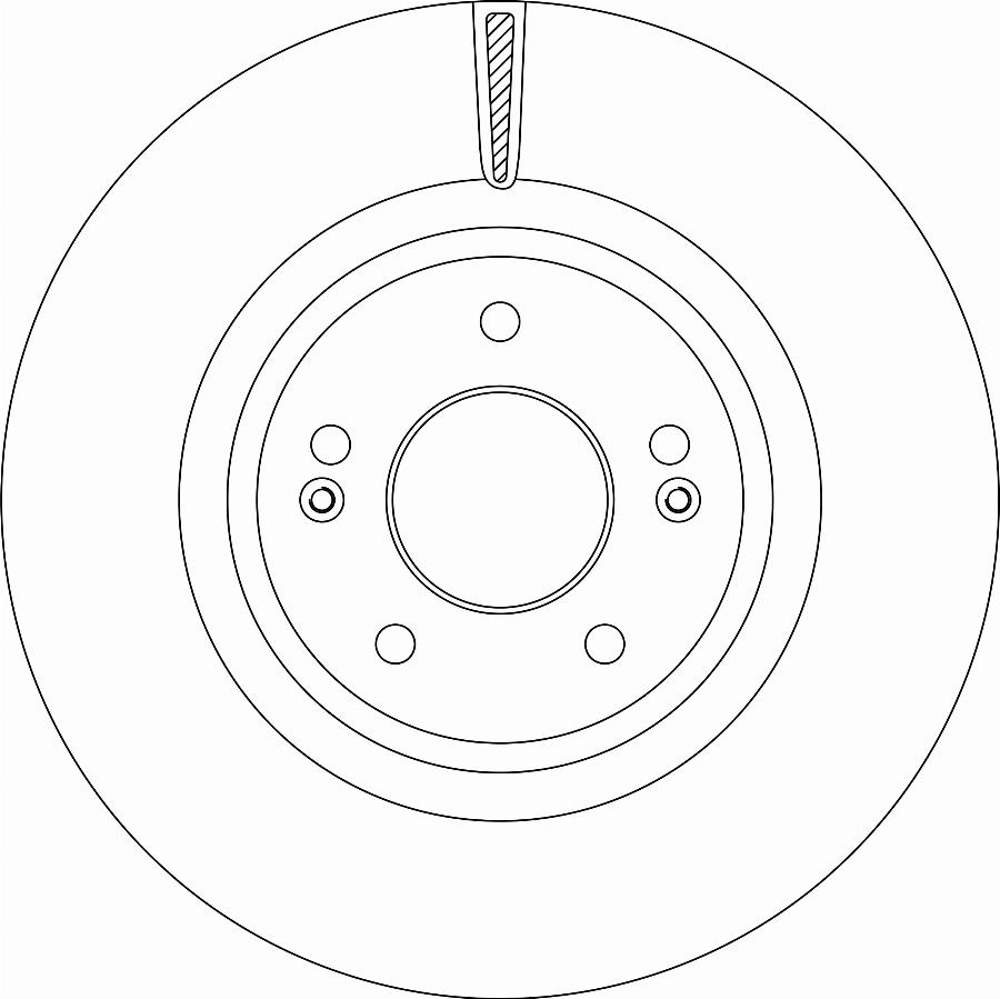 TRW DF8670 - Disque de frein cwaw.fr