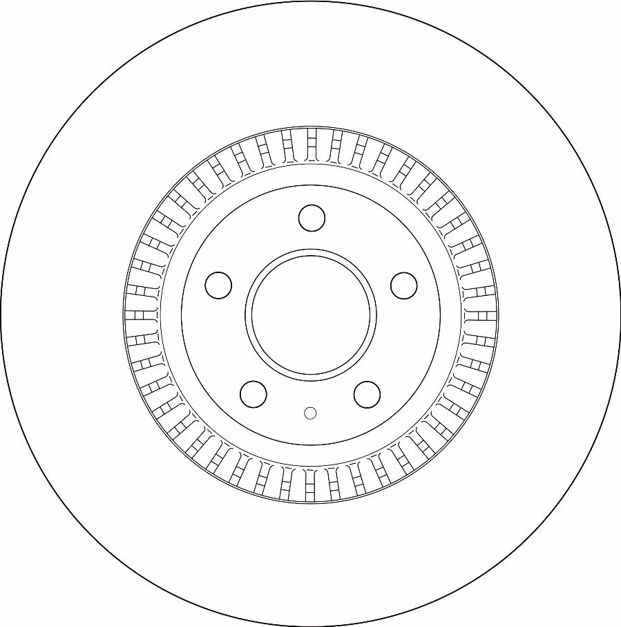 TRW DF8037SR - Disque de frein cwaw.fr