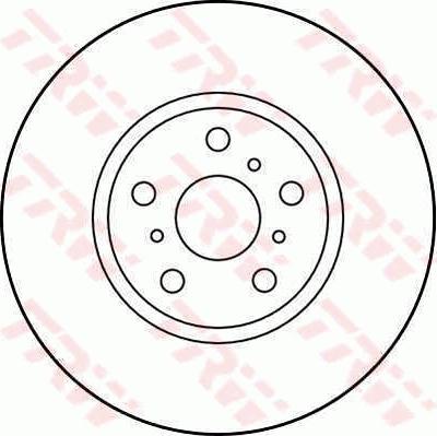 TRW DF3093 - Disque de frein cwaw.fr