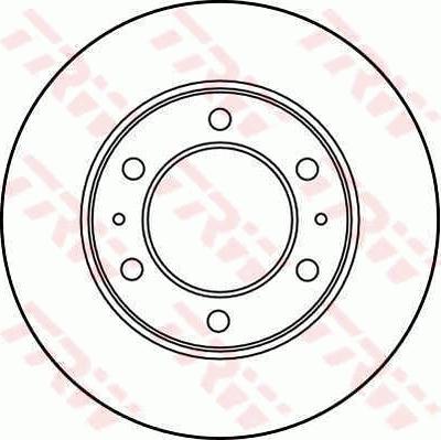 TRW DF3035 - Disque de frein cwaw.fr