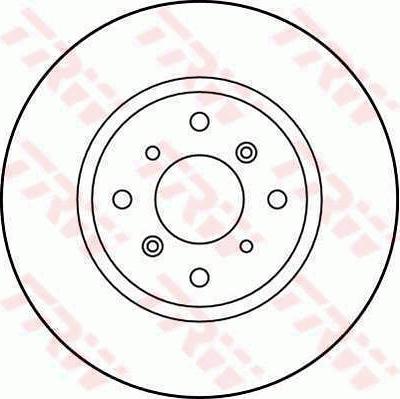 TRW DF3113 - Disque de frein cwaw.fr