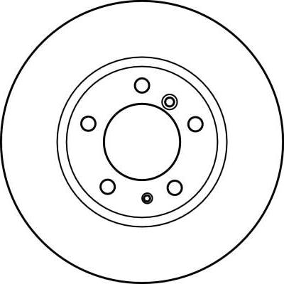 TRW DF2556 - Disque de frein cwaw.fr