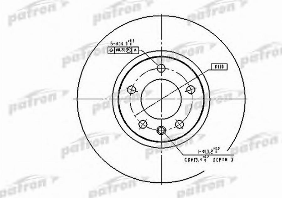 TRW DF2645BP - Disque de frein cwaw.fr