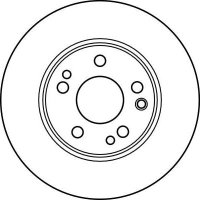 TRW DF2608 - Disque de frein cwaw.fr