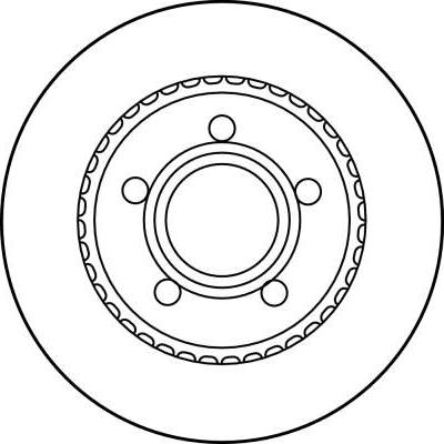 TRW DF2750 - Disque de frein cwaw.fr