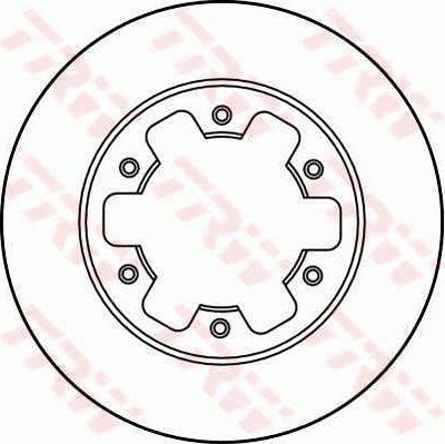 TRW DF2738 - Disque de frein cwaw.fr