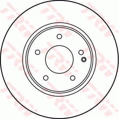 TRW DF2779 - Disque de frein cwaw.fr