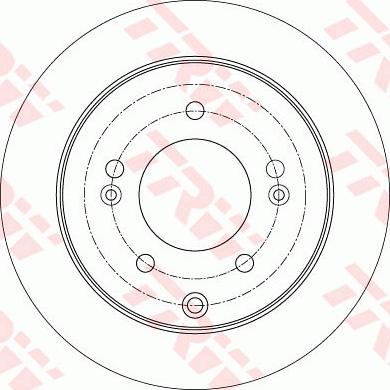 TRW DF7819 - Disque de frein cwaw.fr