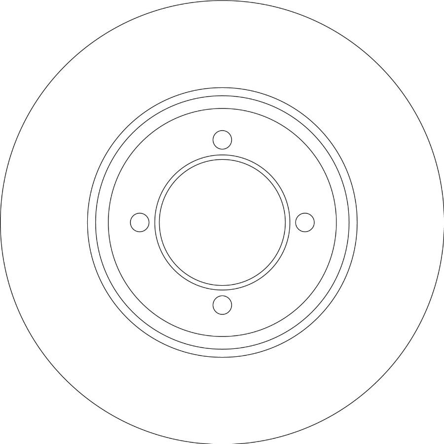 TRW DF7297S - Disque de frein cwaw.fr