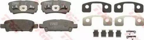 Sangsin Brake SP2076 - Kit de plaquettes de frein, frein à disque cwaw.fr