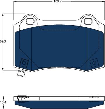 TRW GDB4171BTE - Kit de plaquettes de frein, frein à disque cwaw.fr