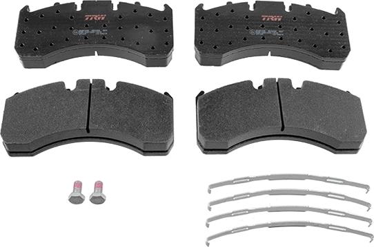 TRW GDB5098 - Kit de plaquettes de frein, frein à disque cwaw.fr