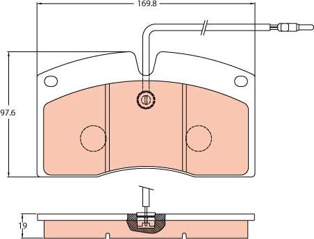 TRW GDB5064 - Kit de plaquettes de frein, frein à disque cwaw.fr