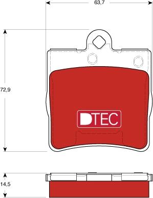 TRW GDB1545DTE - Kit de plaquettes de frein, frein à disque cwaw.fr