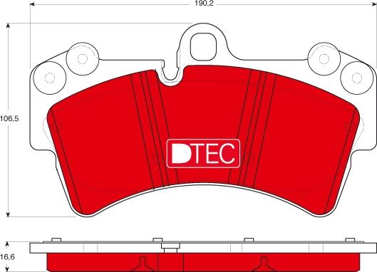 TRW GDB1548DTE - Kit de plaquettes de frein, frein à disque cwaw.fr