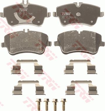 TRW GDB1514 - Kit de plaquettes de frein, frein à disque cwaw.fr