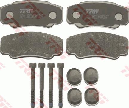 TRW GDB1521 - Kit de plaquettes de frein, frein à disque cwaw.fr