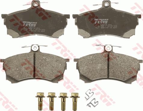 TRW GDB1197 - Kit de plaquettes de frein, frein à disque cwaw.fr