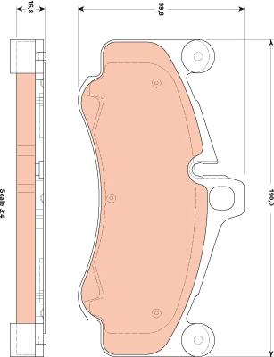 TRW GDB1862 - Kit de plaquettes de frein, frein à disque cwaw.fr