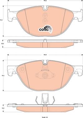 TRW GDB1838 - Kit de plaquettes de frein, frein à disque cwaw.fr