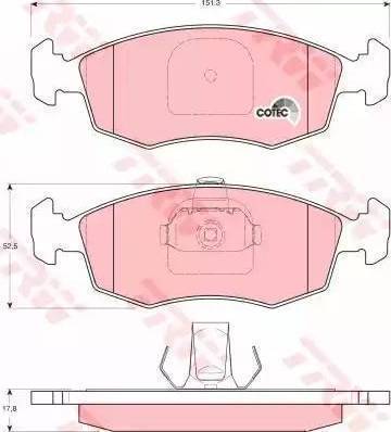 Magneti Marelli 363702161103 - Kit de plaquettes de frein, frein à disque cwaw.fr