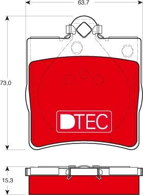 TRW GDB1335DTE - Kit de plaquettes de frein, frein à disque cwaw.fr