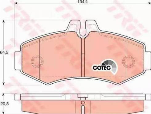 RIDER RD.3323.DB1373 - Kit de plaquettes de frein, frein à disque cwaw.fr