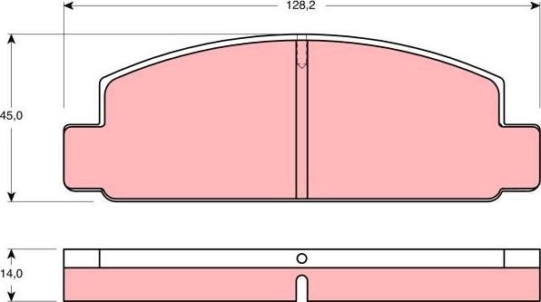 Roadhouse 2097.00 - Kit de plaquettes de frein, frein à disque cwaw.fr