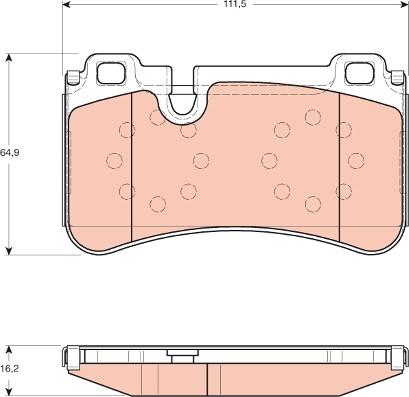 Roulunds Rubber 203783 - Kit de plaquettes de frein, frein à disque cwaw.fr