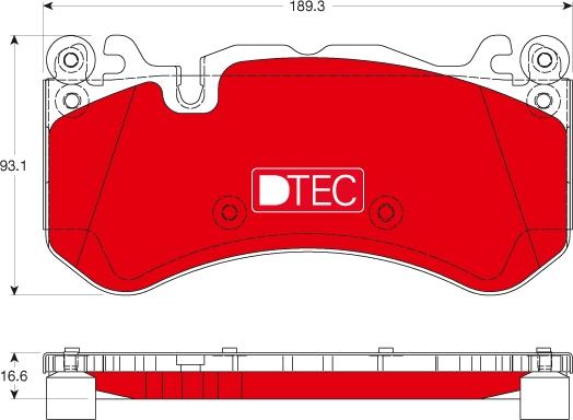 TRW GDB1734DTE - Kit de plaquettes de frein, frein à disque cwaw.fr